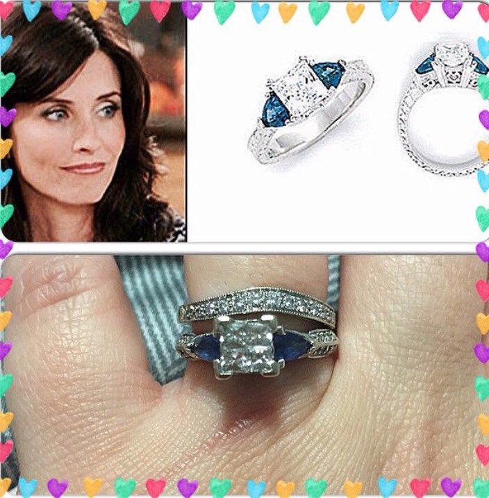 Monica's 2024 engagement ring