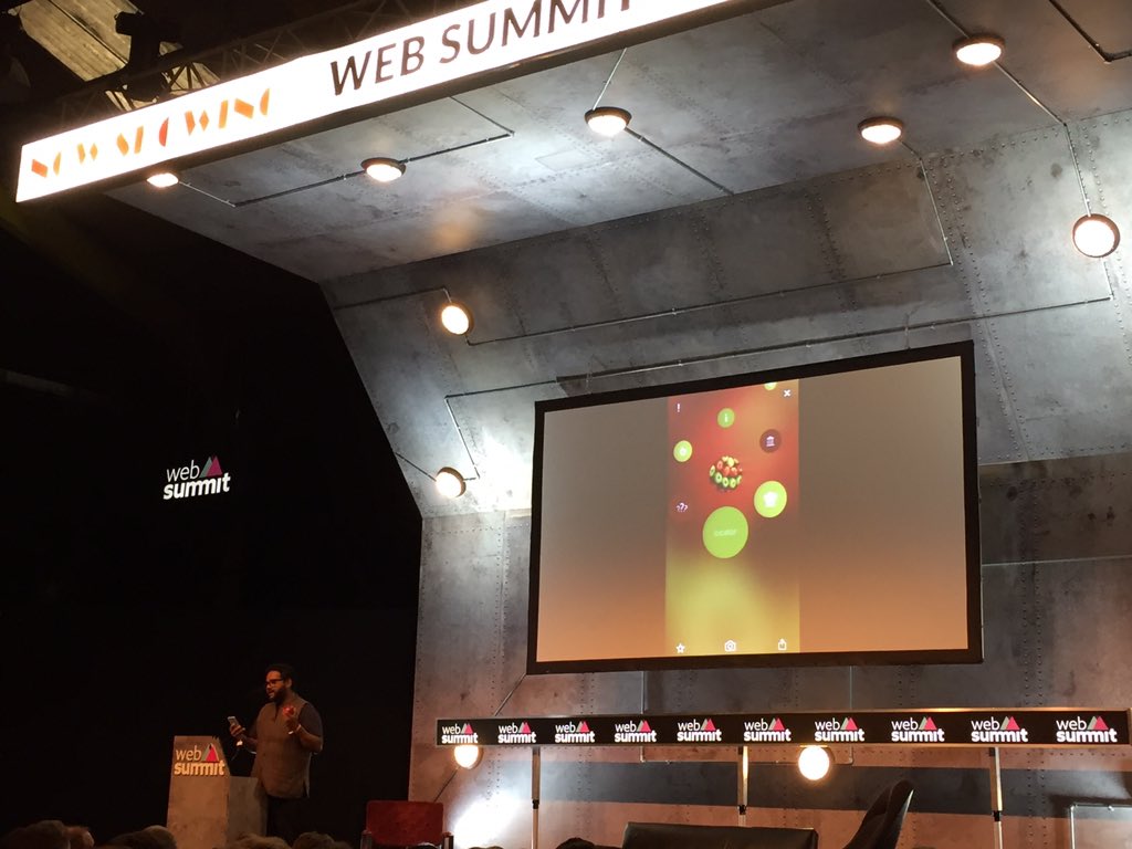 TSW_TheSixthW's tweet photo. Breathtaking demonstration of #InternetOnThings by @rishmitra #websummit #TSWdigital https://t.co/1xwWn2eomM