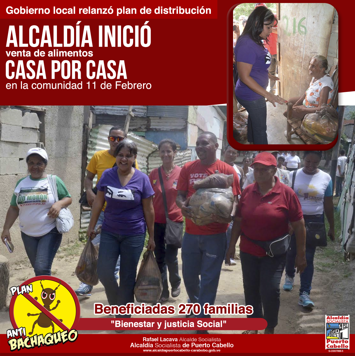 apuertocabello's tweet photo. El objetivo es el beneficio del pueblo porteño #GestiónSinLímites @rafaellacava10 @MiriamPsuv #Alimentos https://t.co/UXlPrnJGJ2