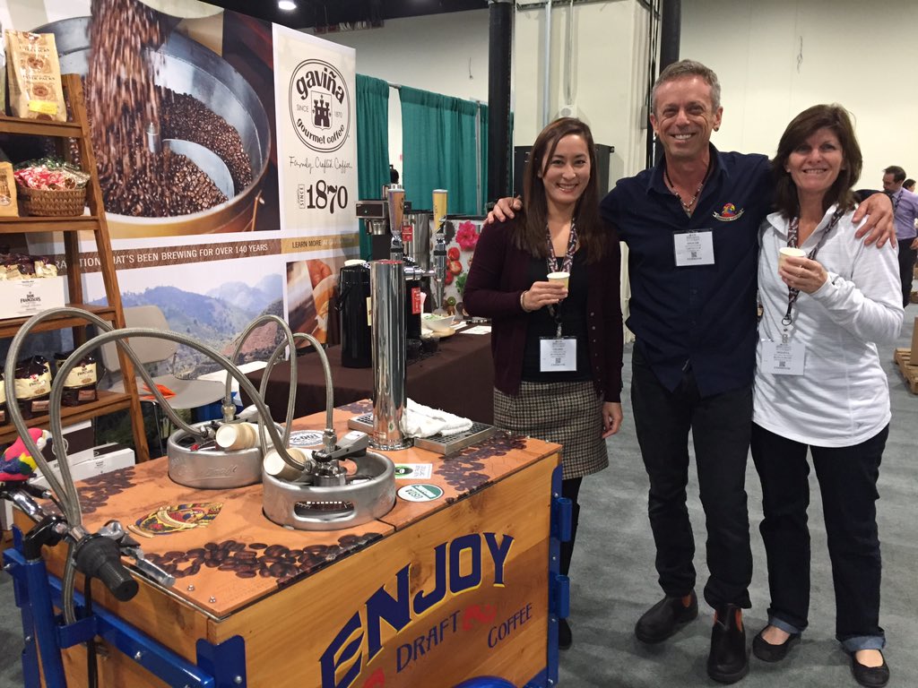 CPriceStrategy's tweet photo. #craftdraftcoffee fantastic cold draft coffee at #namactw https://t.co/2qtWHYPDaQ