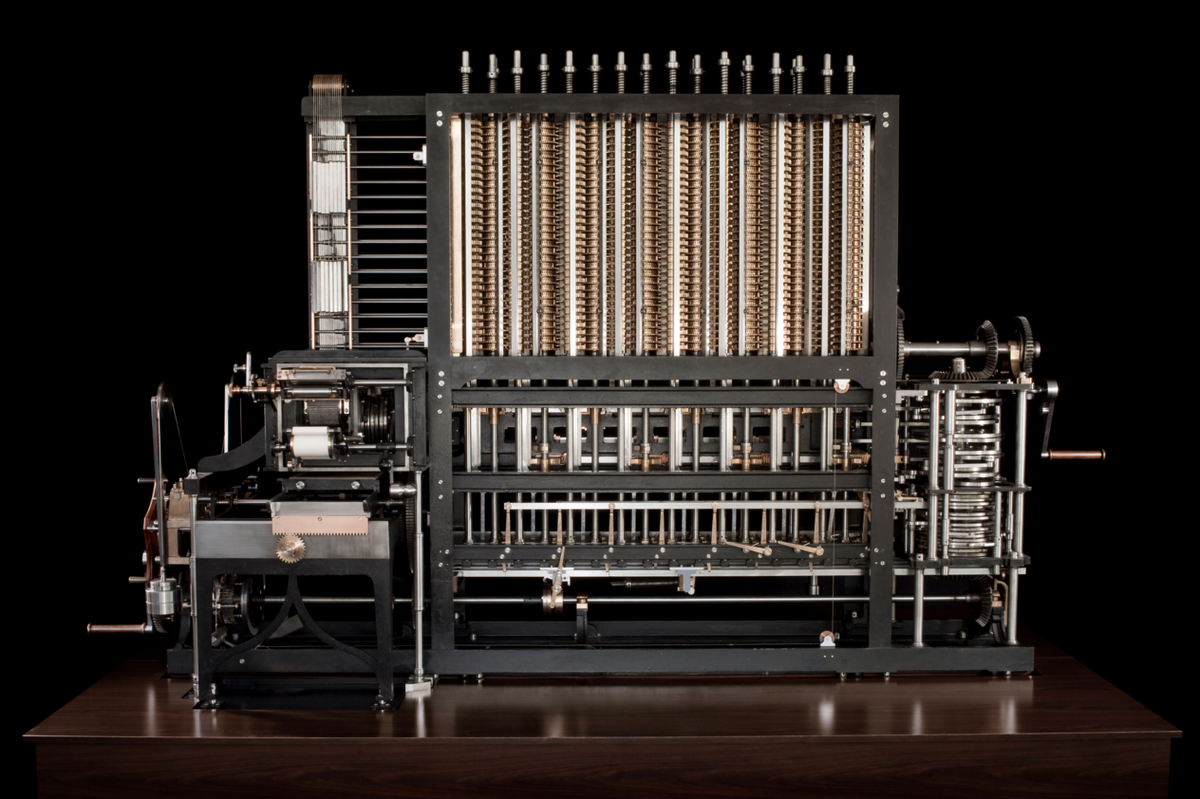 reaktorplayer's tweet photo. The Babbage Engine | Computer History Museum : https://t.co/LtUlZ56YeB Charles Babbage (1791-1871), computer pioneer https://t.co/6exiYDI2a0