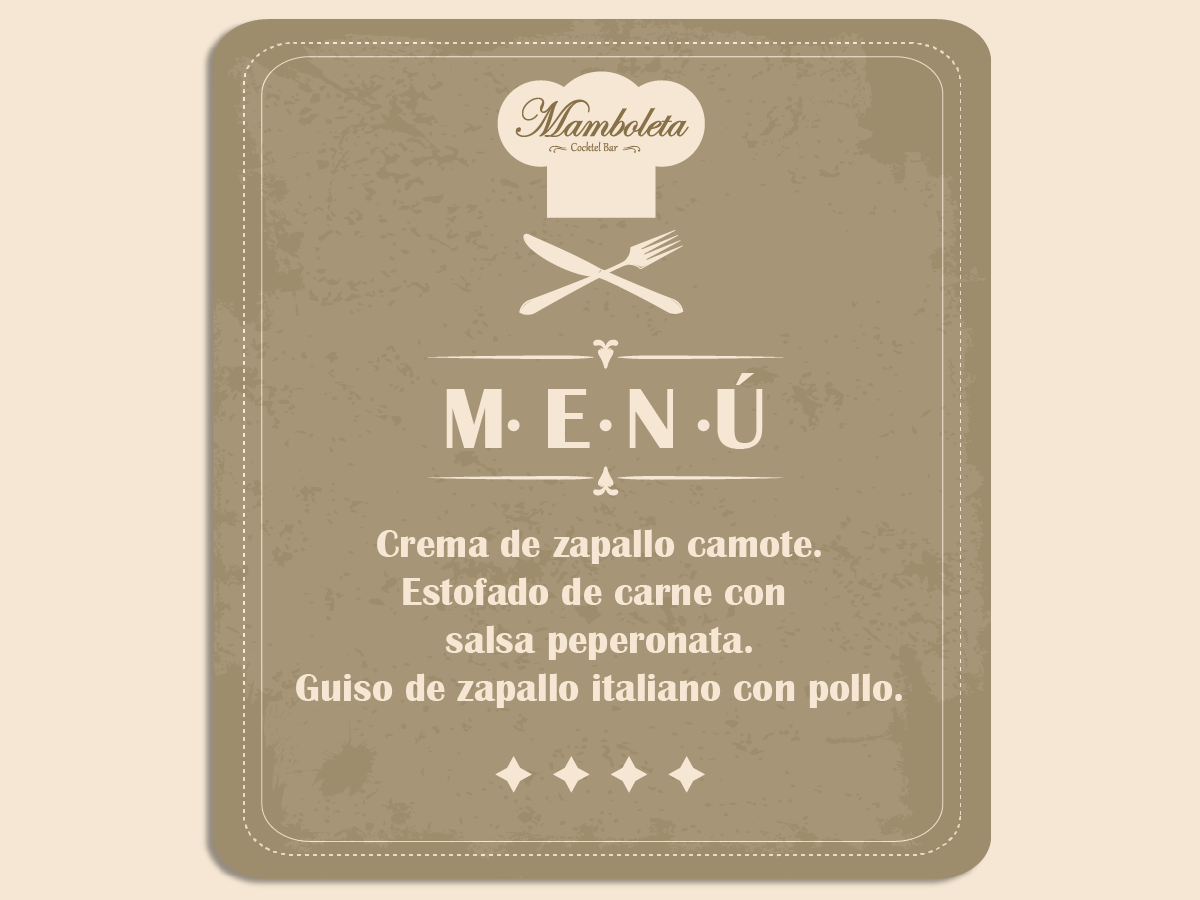 Hoy en #Mamboleta te esperamos con este fantástico menú con sabor a Italia ;)