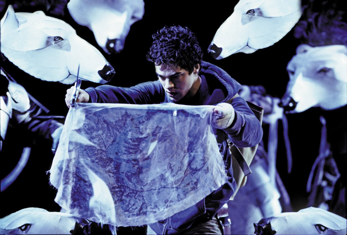NationalTheatre's tweet photo. Page to stage to screen. Take a look back at His Dark Materials from 2003. (Photos: Ivan Kyncl) https://t.co/CMJCc5D1lb