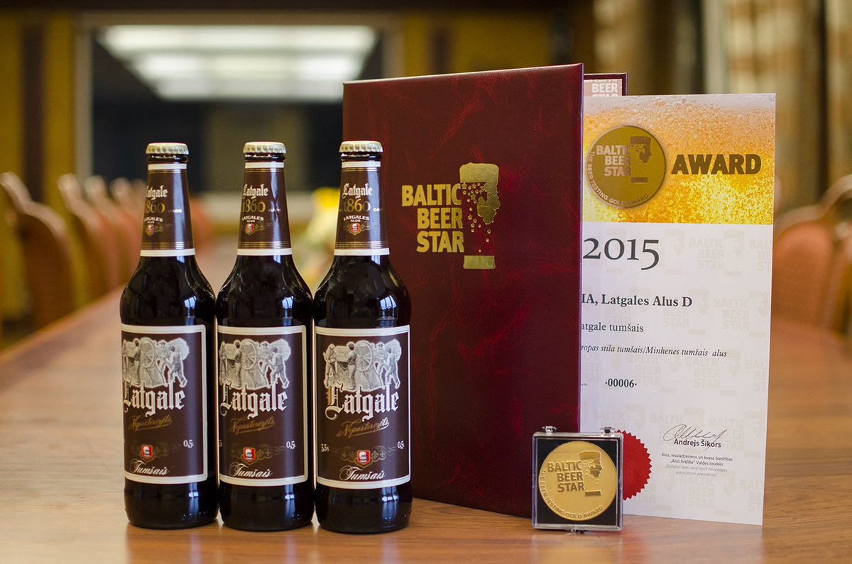 Latgale tumšais ieguva zelta balvu starptautiskā konkursā <a href="/BalticBeerStar/">BalticBeerStar</a>! Esam ļoti priecīgi!
