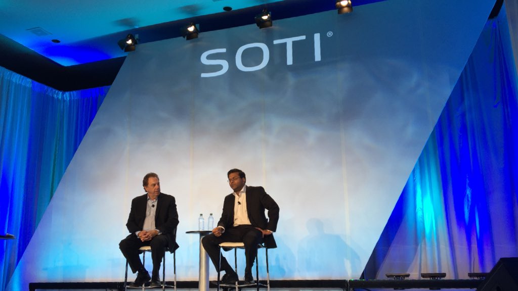 SOTI_Inc's tweet image. Carl Rodrigues #CEO of SOTI sits down and talks about #PocketController with @MarkofaLeader&apos;s Doug Keeley!