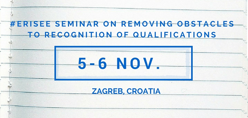 erisee's tweet photo. #erisee seminar on removing obstacles to recognition of qualifications: https://t.co/Vfj5mcAYde https://t.co/CqUaQQy5TJ