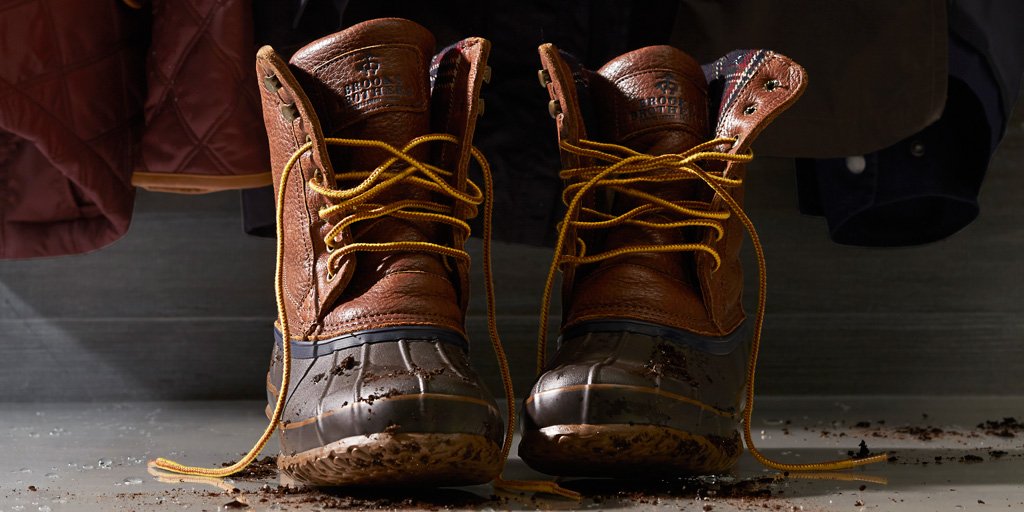 brooks brothers duck boots