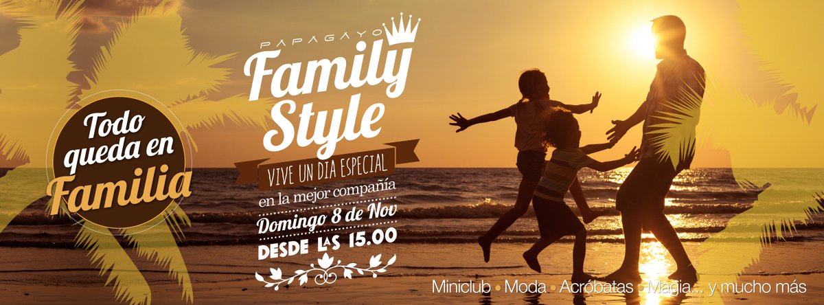 papagayotf's tweet photo. This sunday come and discover #FamilyStyle @papagayoclubtf #MiniClub #ModelParade #MagicShow #AcrobaticsShow https://t.co/60OIgv6kM4
