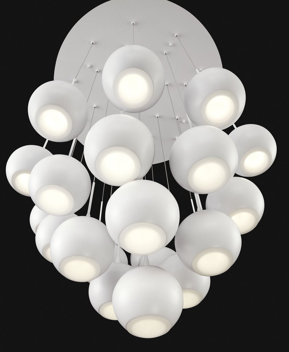 Eurofase's tweet photo. The #Patruno collection is a series of arrays composed of matte finished spheres.
https://t.co/ypMVUqkgZC https://t.co/yoExnKe679
