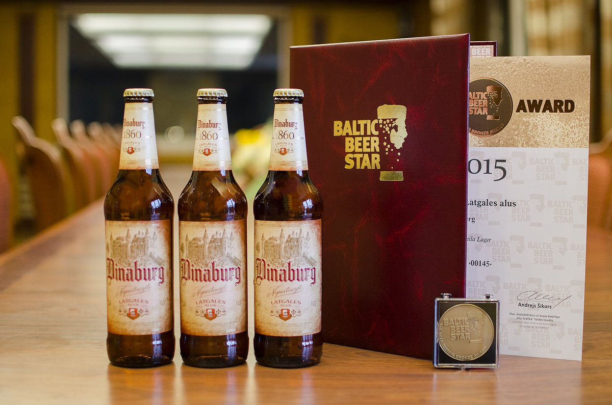 Dinaburg arī ieguva balvu - bronzas vietu <a href="/BalticBeerStar/">BalticBeerStar</a>! Esam ļoti gandarīti par mūsu kvalitatīvajiem produktiem.