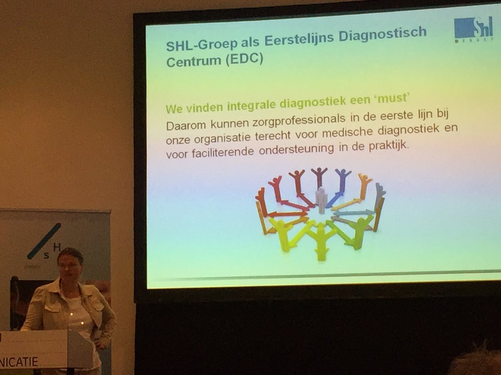 @shlgroep ontzorgt huisartsen en integrale diagnostiek is een 'must' @