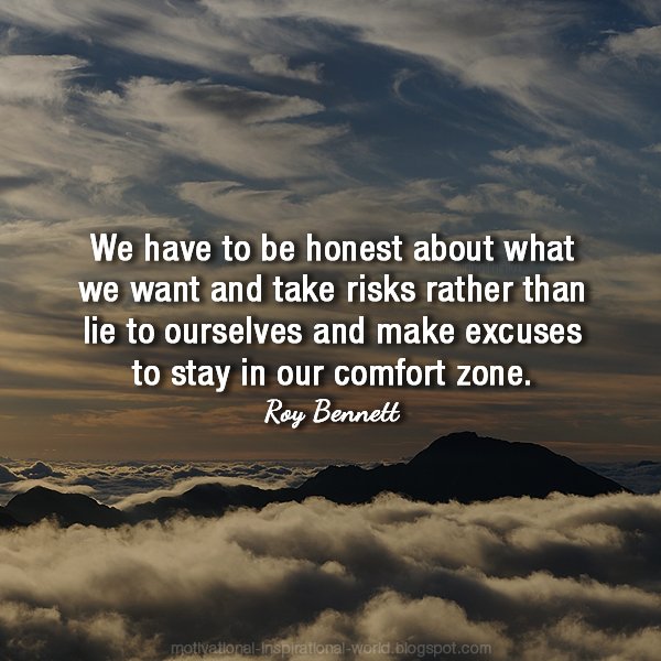 InspiringThinkn's tweet photo. We have to be honest about what we want and take risks ...... Roy Bennett #Inspiration  #leadership https://t.co/mMlnpwlQhx