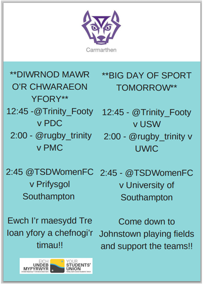 TeamTSDCarms's tweet photo. @rugby_trinity @TSDWomenFC @Trinity_Footy #BUCSWednesday #COYP https://t.co/9F2JiXuJwy
