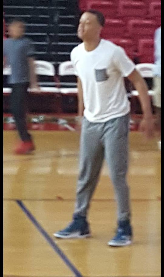 #1 player in the 11th Darius Williams in attendance at Scott County's "Meet the Cards" last night.