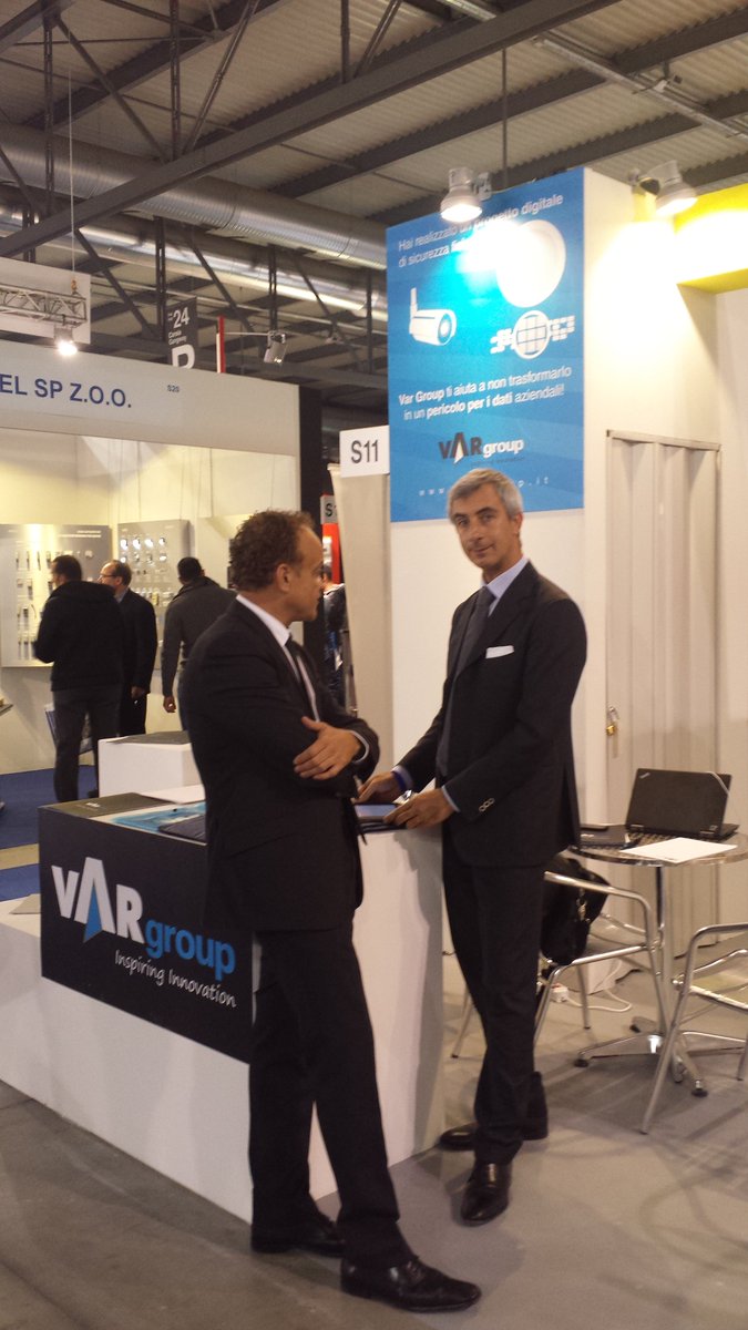 DigitalicMag's tweet image. Anche @VarGroup tra i protagonisti del Village #Digitalic @SICUREZZA2015 #digiIOT