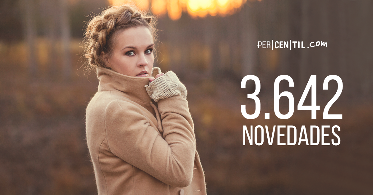 Casi 4.000 novedades recién llegadas ¿las has visto? :) percentil.com #ropacomonueva