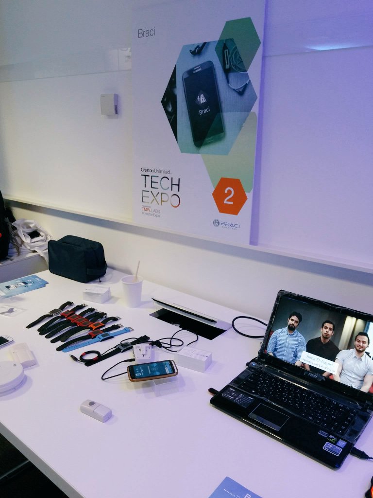 BraciInc's tweet photo. Come and visit us at tech expo #CrestonExpo @TMW_labs @WalnutUnlimited @Creston_Group @SiriusProgramme https://t.co/uEl0iTKD77