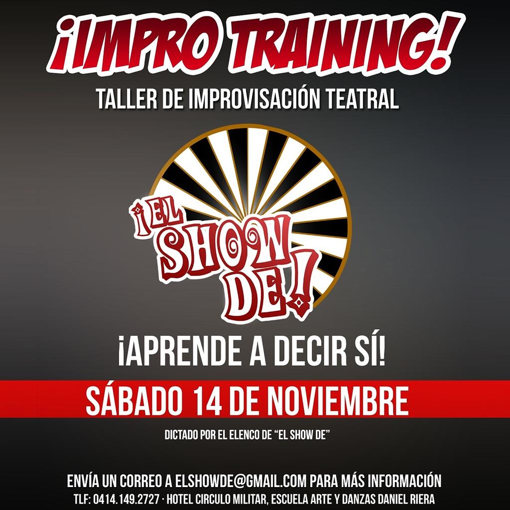 El_ShowDe's tweet photo. ¡Aprende a decir SÍ con este taller que te traemos! Sábado 14 de noviembre >> https://t.co/k6gpSfAbVc