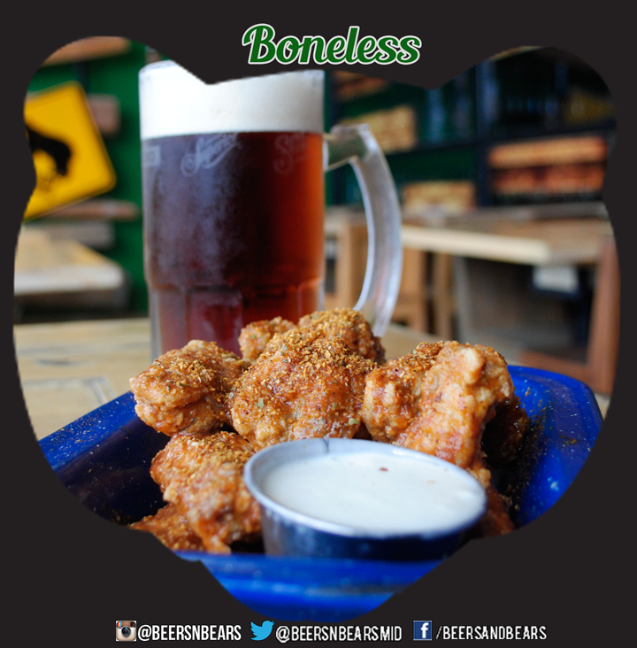 BeersNBearsMid's tweet photo. Disfruta de tu cerveza favorita con unos Boneless aderezados con salsa garlic parmesano, o la de tu preferencia https://t.co/QxIyiBGZgp