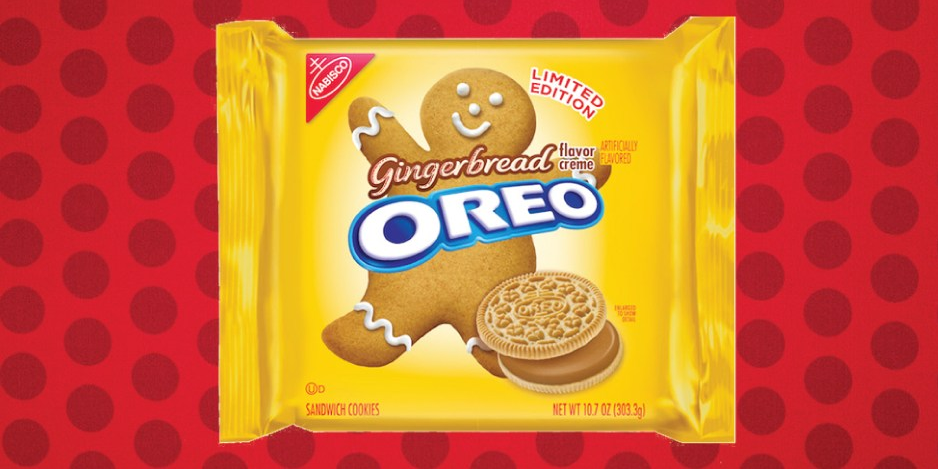Target's tweet photo. #My3WordHappiness: Exclusive Gingerbread Oreos. #OnlyAtTarget https://t.co/pjzohFvqvQ