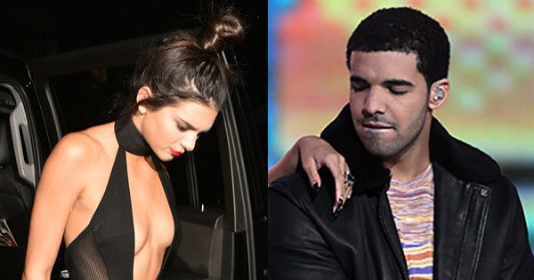 Kendall Jenner Hailey Baldwin Sandwich Drake Kisses Pic