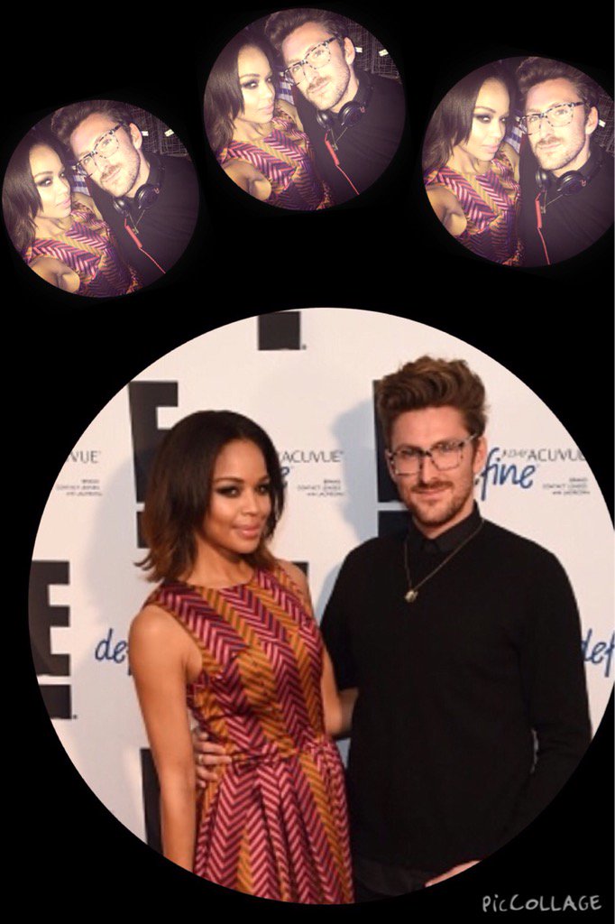 .<a href="/DJSarahJane/">Sarah-Jane Crawford</a> &amp; #HenryHolland at yesterday's  #ehostuk party! I styled Sarah's #Hair with <a href="/DivaProStyling/">Diva</a> <a href="/MizaniUK/">Mizani UK</a>