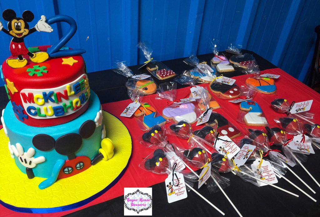 Mickey Mouse Clubhouse Cake Pops