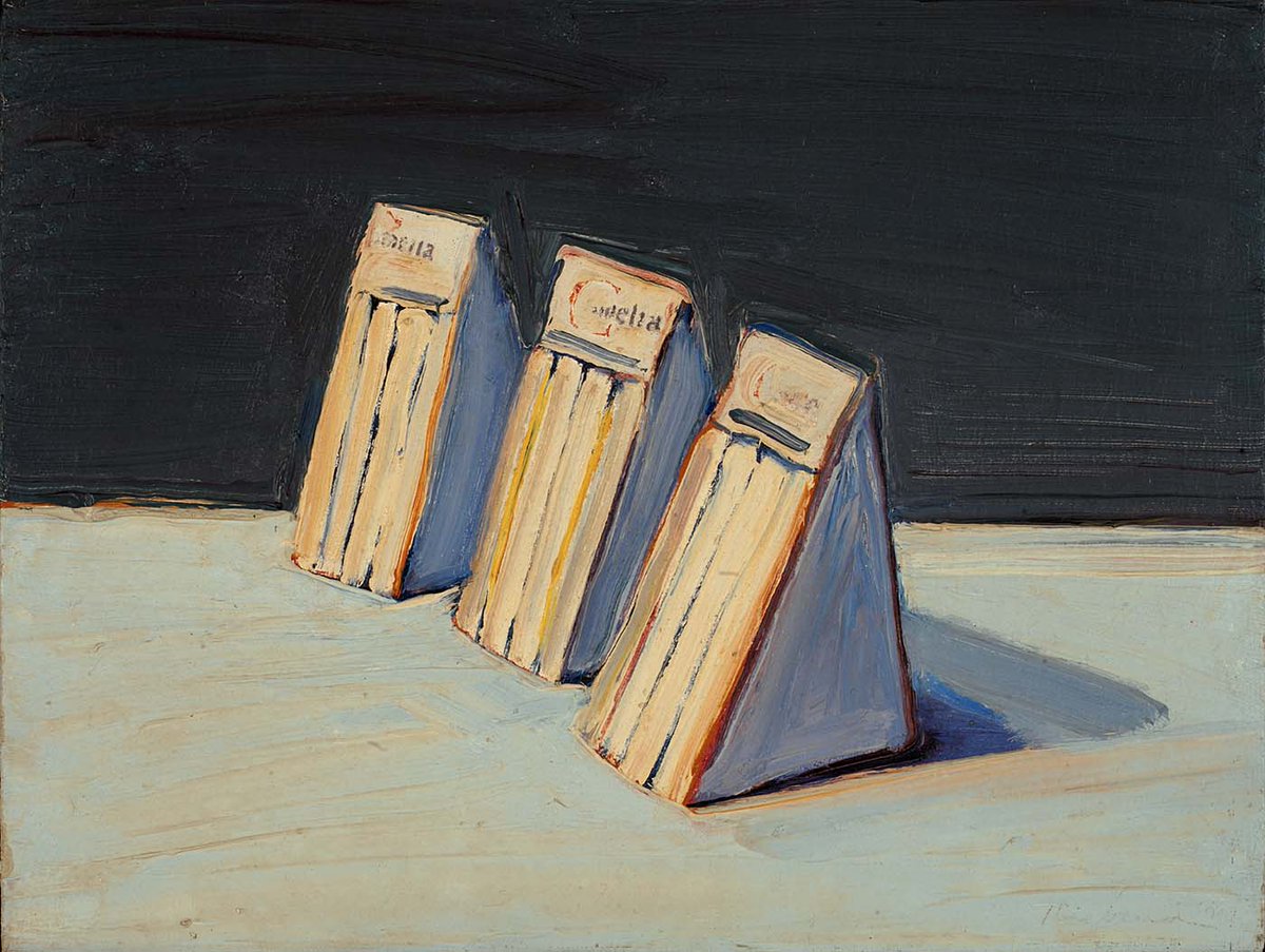 StarkGalleries's tweet photo. #NationalSandwichDay Here's a look at Wayne Thiebaud's "Three Sandwiches"... Looks good enough to eat, doesn't it? https://t.co/vpPsIMvAea