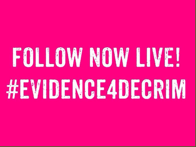 Sex workers from 10 countries give #evidence4decrim NOW at UK Parliament https://t.co/bLw14ptXeE #rightsnotrescue<a href="/tag/evidence4decrim"class="tags">#evidence4decrim</a><a href="/tag/rightsnotrescue"class="tags"><span>#rightsnotrescue</span></a>
