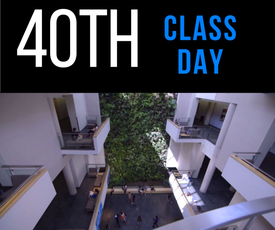 This Thursday is the 40th Class Day! It's the last day to drop (F15) course(s) without academic penalty. #GHAdvising