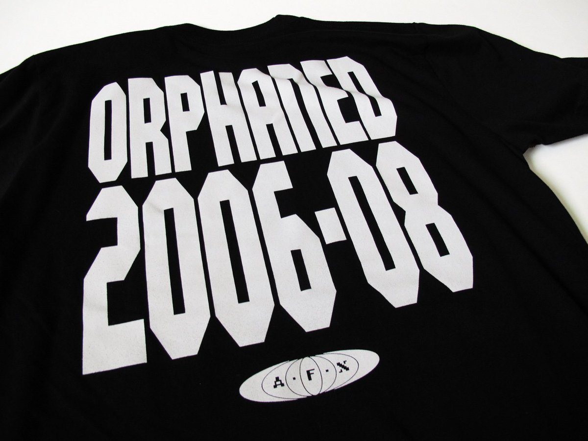 WarpRecords's tweet photo. Four new @AphexTwin T-shirt designs are available to preorder on @BleepBot – https://t.co/f0bMTyLFDF https://t.co/TTWPvu4ica