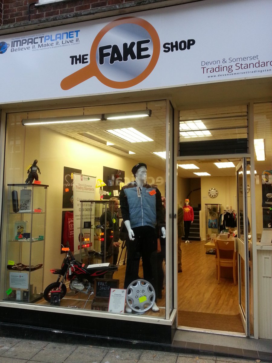 Can you spot a fake handbag or designer jacket? Trading Standards have set up a shop in Yeovil to show people how.
