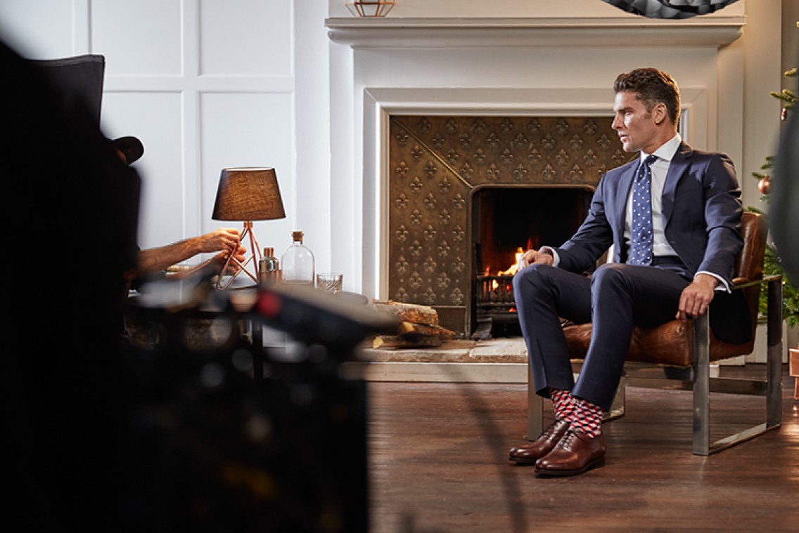 HackettLondon's tweet photo. Behind the scenes during our latest video shoot, all in the name of Christmas. 

Coming soon. #Hackett #style https://t.co/wkJKyGyUwu