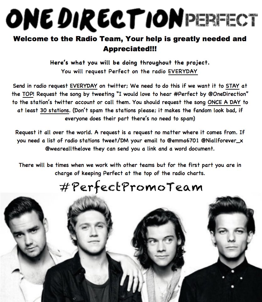 emlovesbands's tweet photo. Please join #PerfectPromoTeam and help us show the world #PerfectIsPerfect DM me or @Niallforever_x if interested! 💕 https://t.co/Fwup7ZTpSu