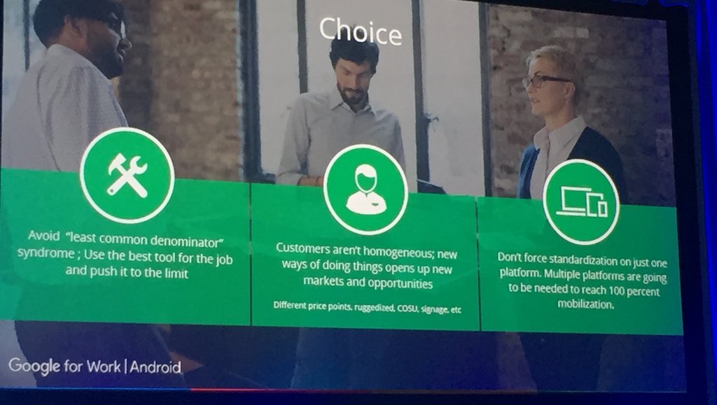 marconielsen's tweet image. Drive towards a goal, use tools to the max! #SOTIsync2015 @andrewtoy @GoogleforWork #AndroidforWork @SOTI_Inc