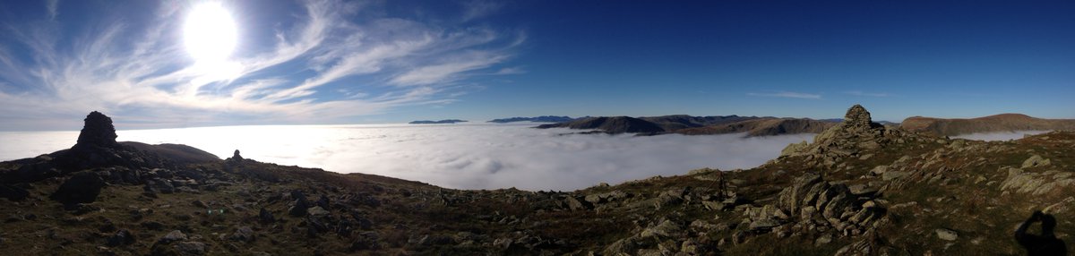 Todays inversion! #fellrunning