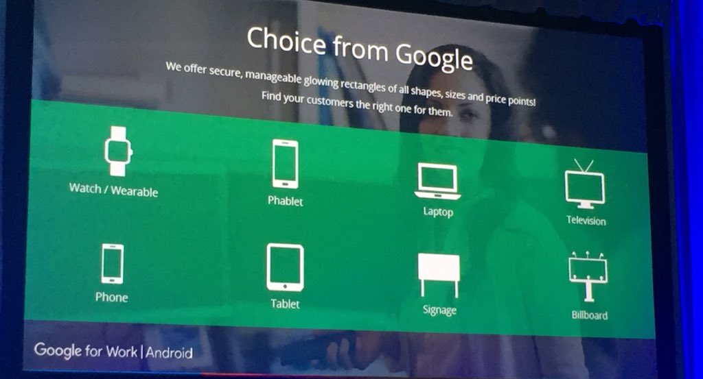 marconielsen's tweet image. I&apos;m in the business of glowing rectangles and #transformation #SOTIsync @andrewtoy #AndroidforWork @SOTI_Inc