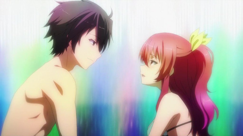 anime scenes 💕 on X: Ikki and Stella (Rakudai Kishi No Cavalry