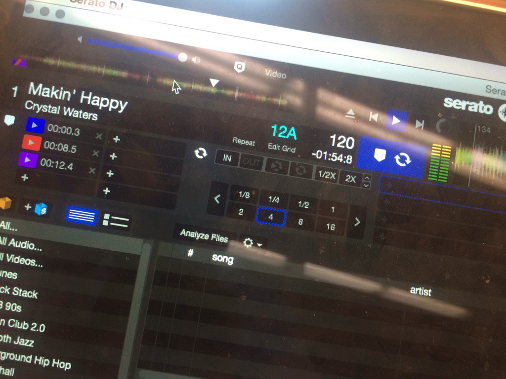 DJSoundScience's tweet image. Good Morning from the office!!' @crystalwaters1