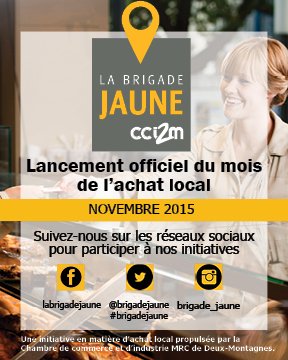 BrigadeJaune's tweet photo. Le mois de l'#AchatLocal débute pour la @BrigadeJaune ! Suivez-nous https://t.co/9BCDgLeo2h #cci2m #MonQuartier https://t.co/4j1efctTWb