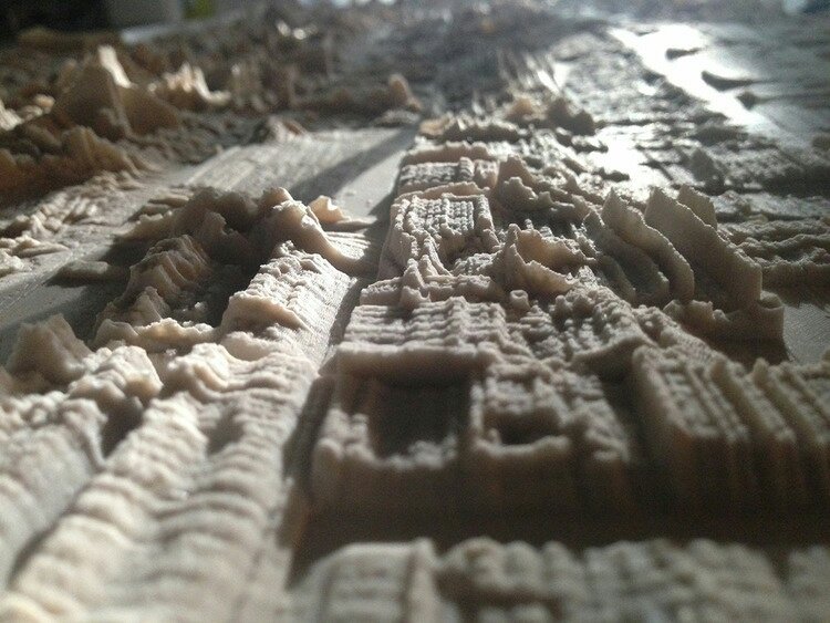 FiumanoClase's tweet image. #SamBurford, &apos;H - Structure of Thought - circa 1954&apos; #RearWindow #Hitchcock #3Dprinting