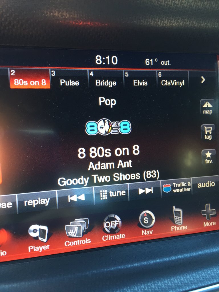  just wished Adam Ant a happy 61st bday! It was yesterday in H.S. I had such a crush! Wow!!  the 80\s! 