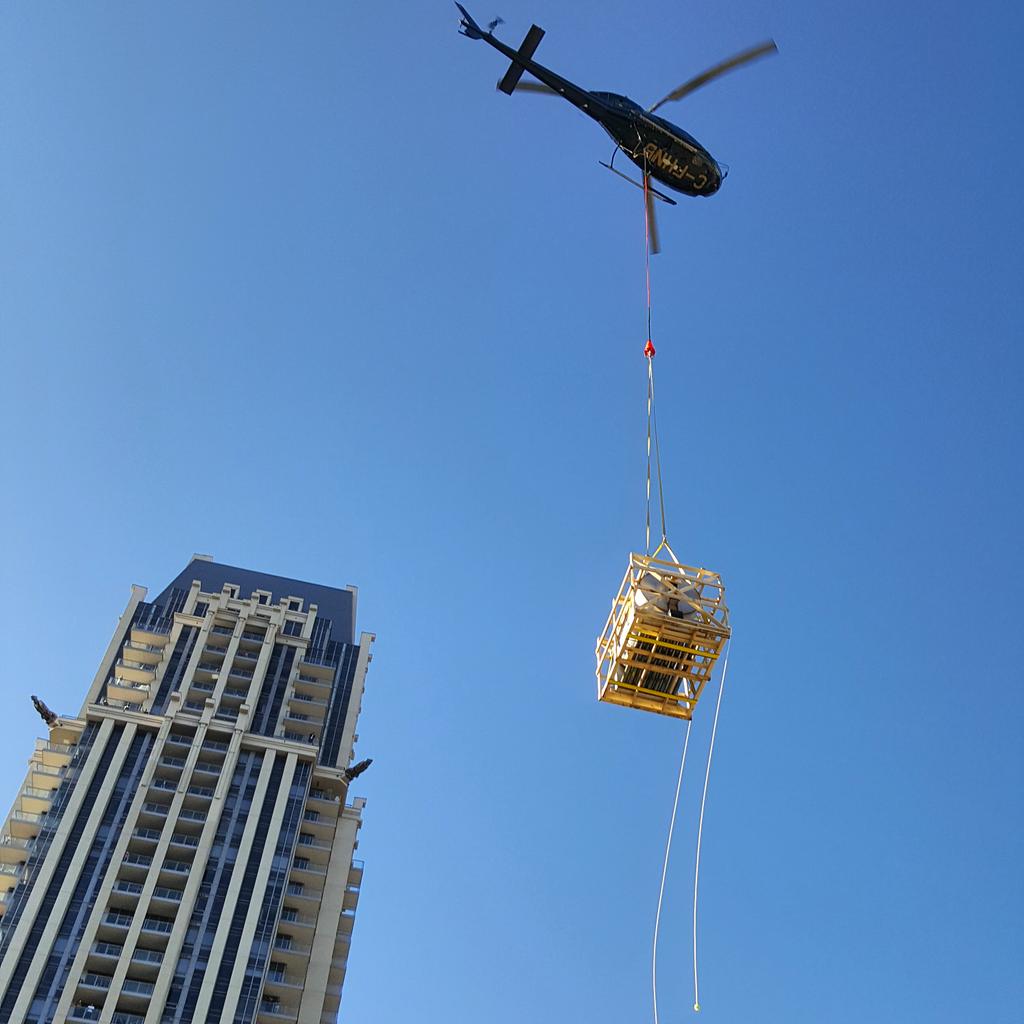 Lifting units in #missisauga #squareone