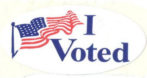 Don't forget to vote today!