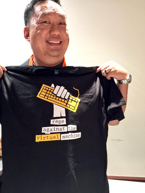 KongYang's tweet image. Want Rage shirt? Complete November @thwack Mission -&amp;gt; bit.ly/1RL7Ruo  #VirtualizationManager