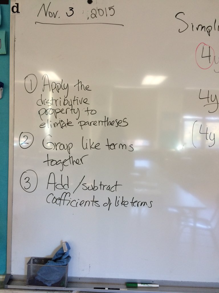 Today we formalized simplifying algebraic expressions