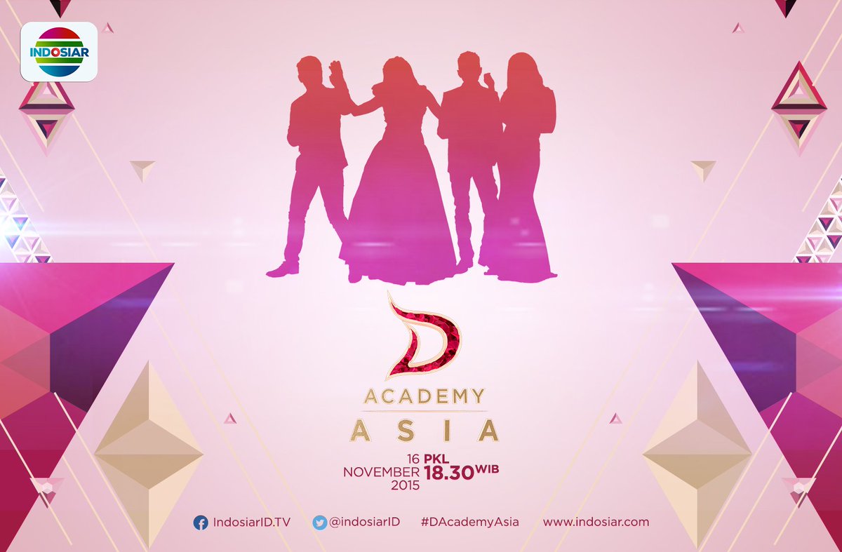 DAcademyID's tweet photo. Nantikan #DAcademyAsia 16 November 2015 pkl 18.30 WIB https://t.co/xbu2kkLecF