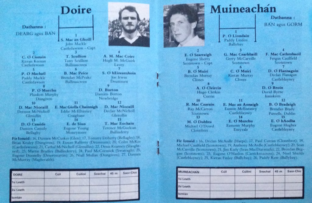 GAA Nostalgia tweet media