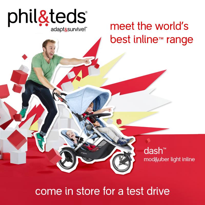 BabyMagazineUK's tweet photo. For a #TuesdayTreat, we've got to give a shout out to @philandteds inline buggy range! #somuchfun #BLloves https://t.co/uBBUA5znHP