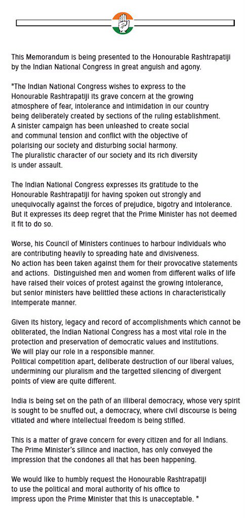 ABRAPOLU's tweet photo. #Tolerance is #Amity #Intolerance is #Apathy @BarackObama sounded #ModiMyth @INCIndia #SahanasheelathaSandeshYatra https://t.co/xtJ0UxiVkL